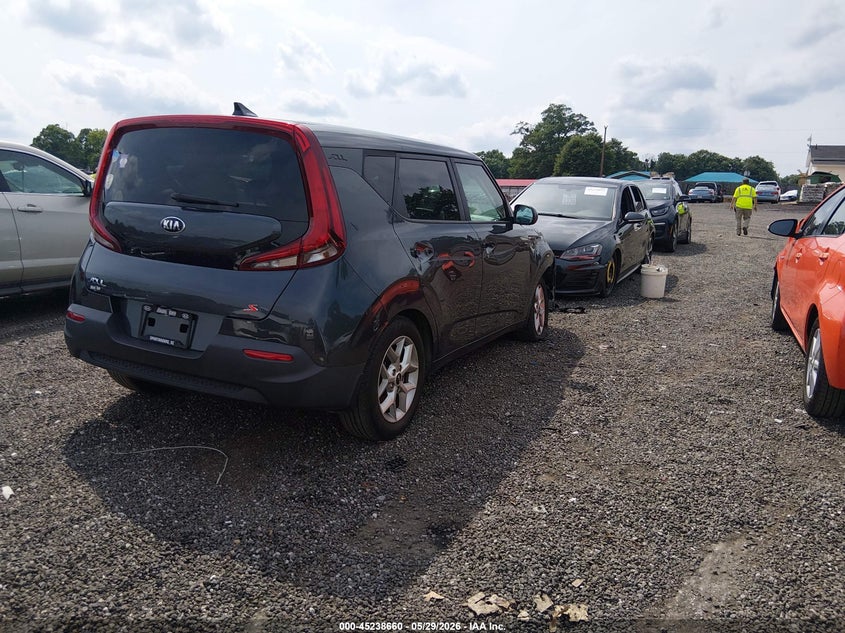 2021 Kia Soul VIN KNDJ23AU7M7767293 IAAI salvage auction — FRONT END, Salvage Title, sold $2,100 on 2026-07-28 (photo 4)