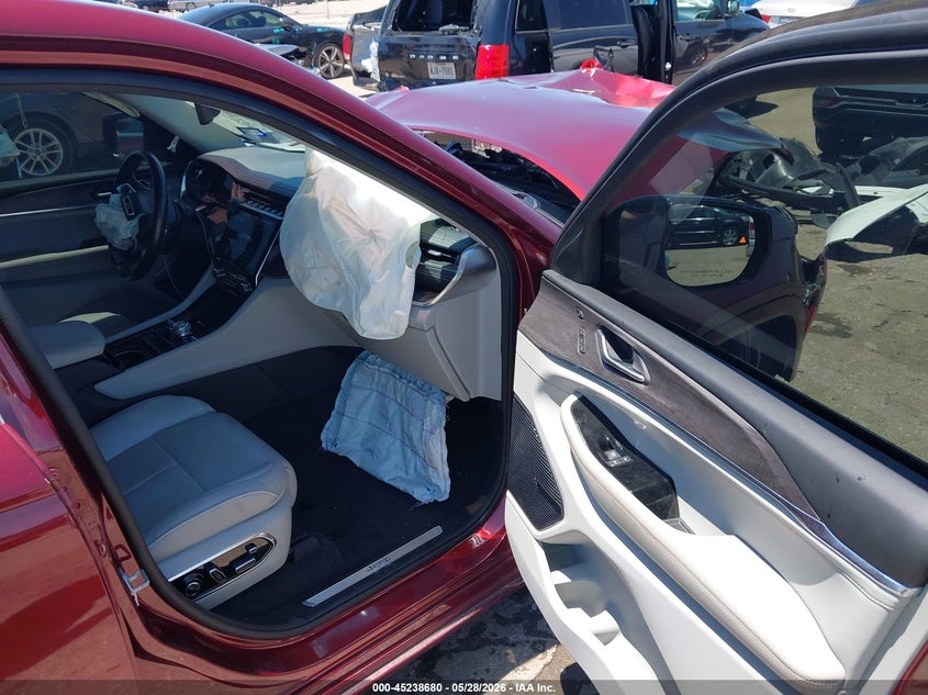 2021 Jeep Grand cherokee VIN 1C4RJKDG8M8132843 IAAI salvage auction — FRONT END, Salvage Title, sold $4,350 on 2026-07-18 (photo 5)