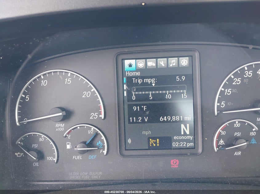 2019 Freightliner New cascadia 126 VIN 3AKJHLDR9KSKF5392 IAAI salvage auction — NORMAL WEAR, Clear (Indiana), sold $7,600 on 2026-07-09 (photo 5)