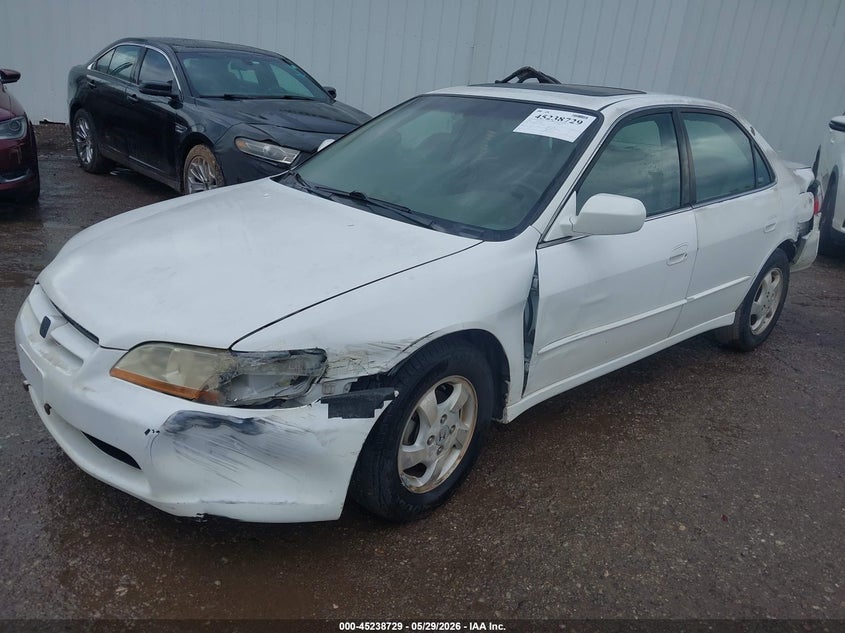 1999 Honda Accord VIN JHMCG6676XC030563 IAAI salvage auction — NORMAL WEAR, Clear (Oklahoma), sold $125 on 2026-07-08 (photo 2)