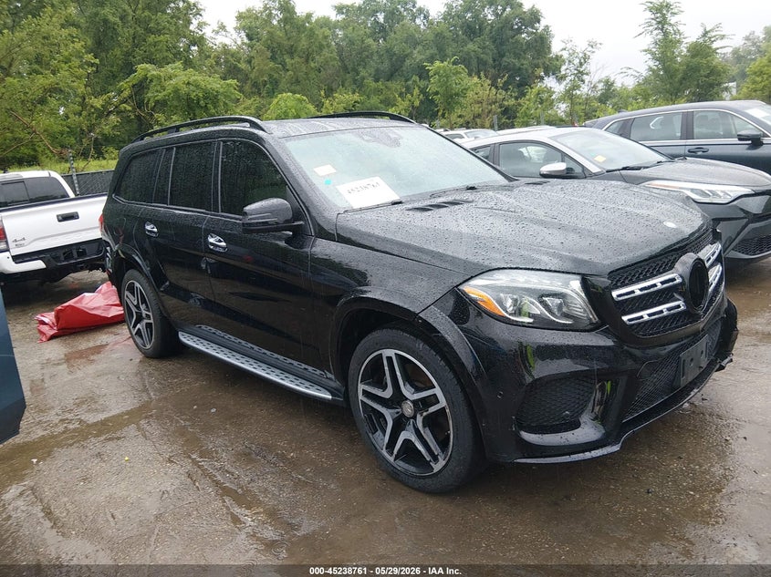 2017 Mercedes-benz Gls-klasse VIN 4JGDF7DE3HA876769 IAAI salvage auction — LEFT SIDE, Wait Title, sold $5,800 on 2026-09-02 (photo 1)