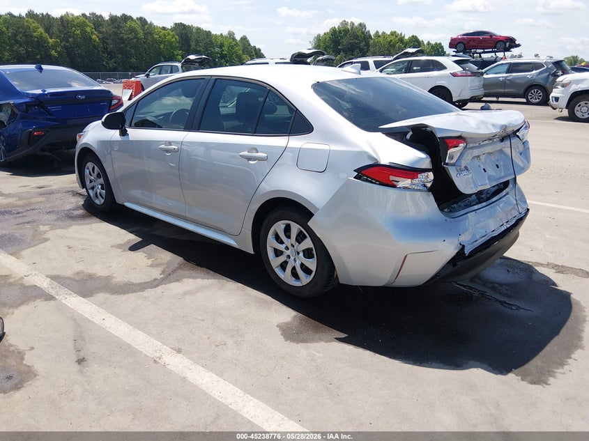 2023 Toyota Corolla VIN 5YFB4MDE3PP075463 IAAI salvage auction — REAR END, Salvage Title, sold $6,200 on 2026-07-15 (photo 3)