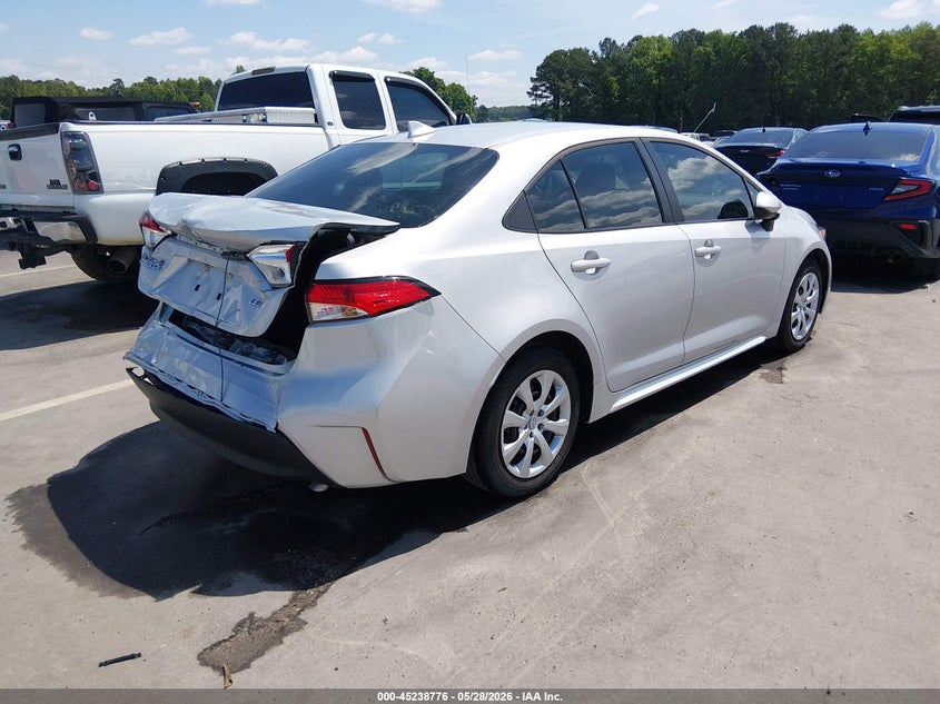 2023 Toyota Corolla VIN 5YFB4MDE3PP075463 IAAI salvage auction — REAR END, Salvage Title, sold $6,200 on 2026-07-15 (photo 4)