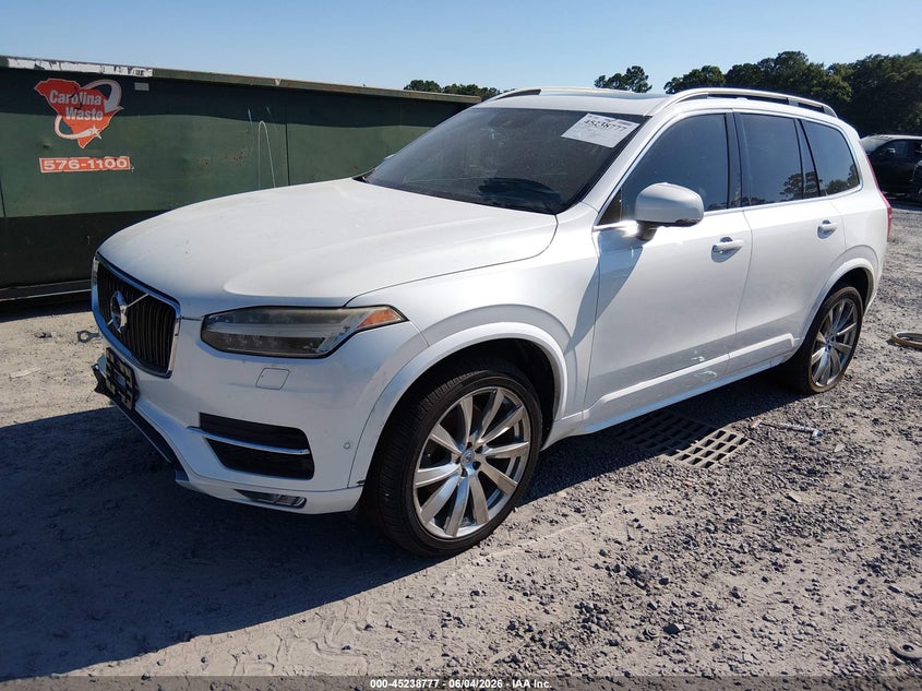 2017 Volvo Xc90 VIN YV4A22PK4H1135017 IAAI salvage auction — MECHANICAL, Salvage Title, sold $4,775 on 2026-07-14 (photo 2)