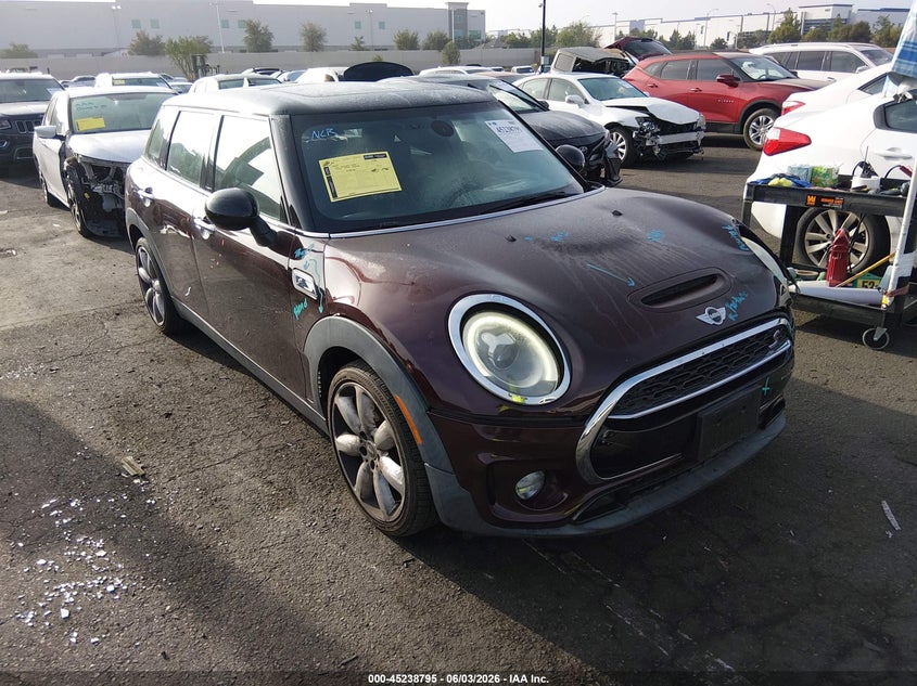 2016 Mini Clubman VIN WMWLN9C54G2E16061 IAAI salvage auction — LEFT FRONT, Salvage Title, sold $1,375 on 2026-07-12 (photo 1)
