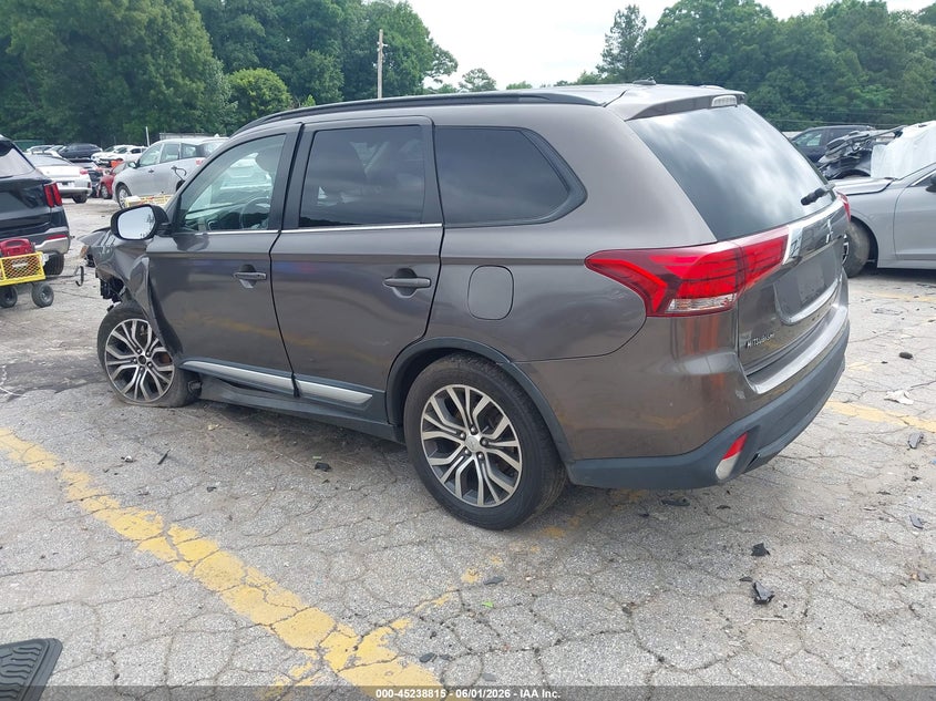 2016 Mitsubishi Outlander VIN JA4AZ3A39GZ055261 IAAI salvage auction — LEFT FRONT, Salvage Title, sold $1,300 on 2026-07-22 (photo 3)