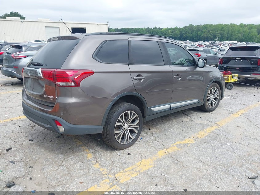 2016 Mitsubishi Outlander VIN JA4AZ3A39GZ055261 IAAI salvage auction — LEFT FRONT, Salvage Title, sold $1,300 on 2026-07-22 (photo 4)