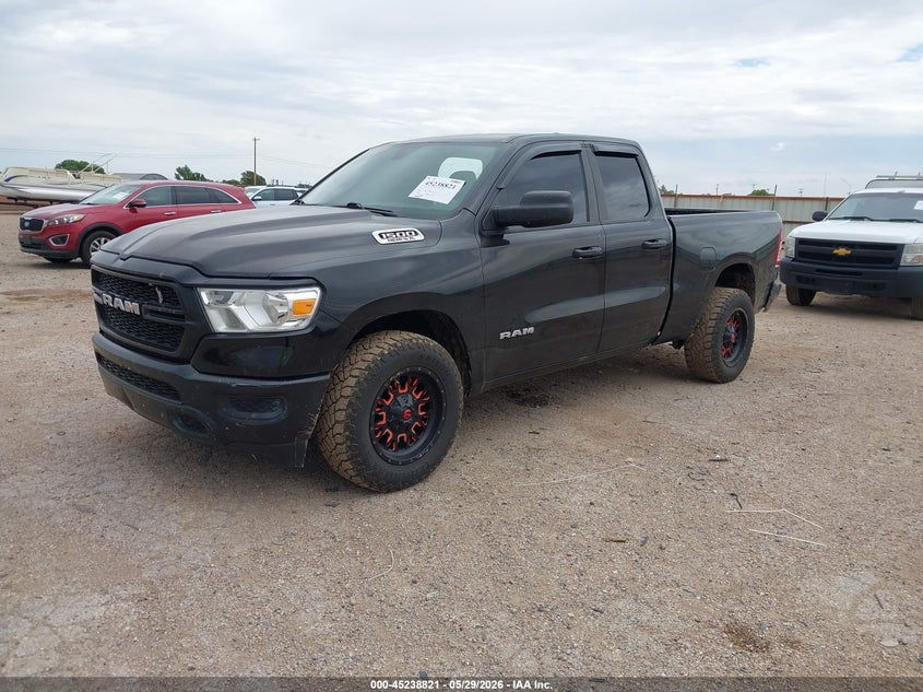 2019 Ram 1500 VIN 1C6RRECT2KN547932 IAAI salvage auction — SIDE, Salvage Title, sold $6,175 on 2026-08-17 (photo 2)