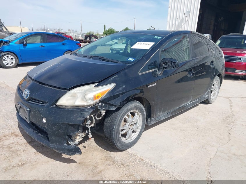 2010 Toyota Prius VIN JTDKN3DU8A0115312 IAAI salvage auction — NORMAL WEAR, Salvage (Texas), sold $650 on 2026-07-30 (photo 2)