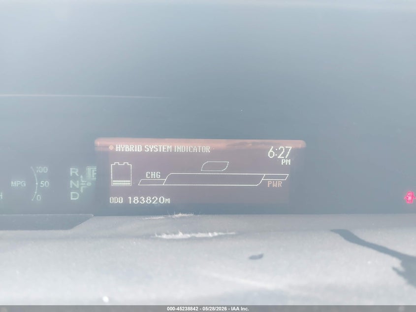 2010 Toyota Prius VIN JTDKN3DU8A0115312 IAAI salvage auction — NORMAL WEAR, Salvage (Texas), sold $650 on 2026-07-30 (photo 7)