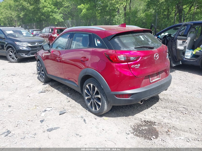 2019 Mazda Cx-3 VIN JM1DKFC73K0410382 IAAI salvage auction — FRONT END, Salvage Title, sold $1,900 on 2026-07-07 (photo 3)