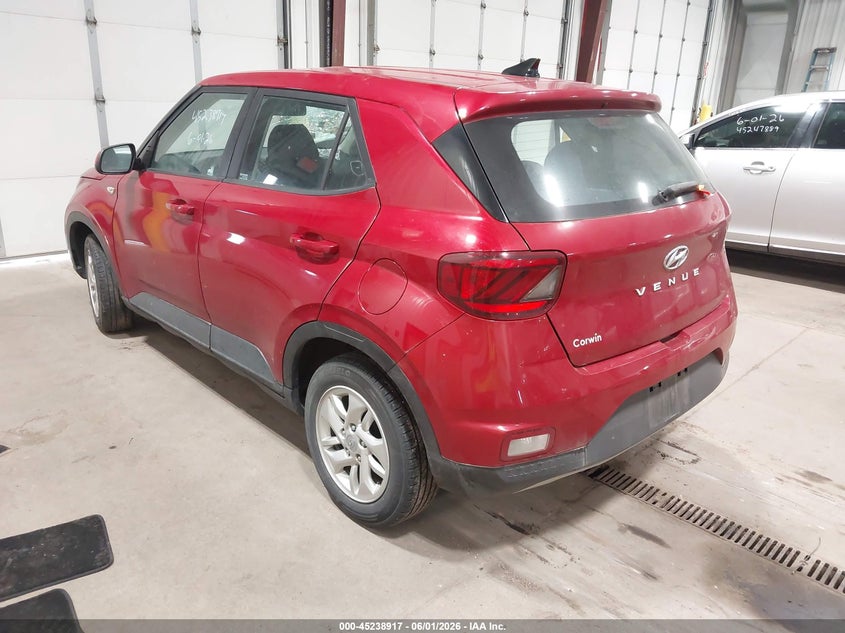 2021 Hyundai Venue VIN KMHRB8A30MU069788 IAAI salvage auction — FRONT END, Salvage (North Dakota), sold $1,500 on 2026-07-30 (photo 3)