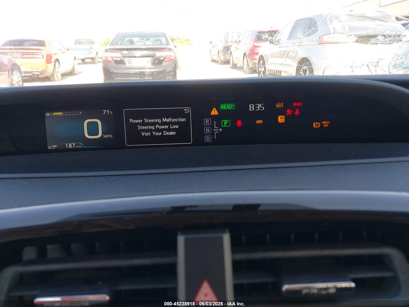 2016 Toyota Prius VIN JTDKARFU8G3521027 IAAI salvage auction — HAIL, Salvage Title, sold $2,700 on 2026-07-06 (photo 7)