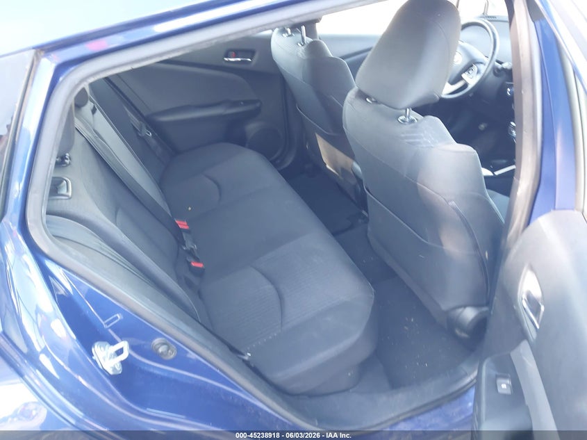 2016 Toyota Prius VIN JTDKARFU8G3521027 IAAI salvage auction — HAIL, Salvage Title, sold $2,700 on 2026-07-06 (photo 8)