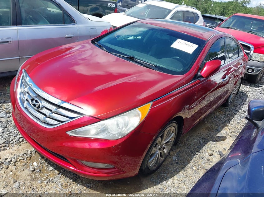 2012 Hyundai Sonata VIN 5NPEC4AC9CH388429 IAAI salvage auction — FRONT END, Repossession Paperwork (Georgia), sold $375 on 2026-07-07 (photo 2)