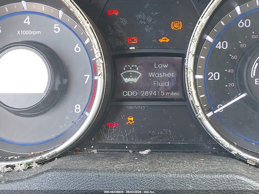 2012 Hyundai Sonata VIN 5NPEC4AC9CH388429 IAAI salvage auction — FRONT END, Repossession Paperwork (Georgia), sold $375 on 2026-07-07 (photo 7)