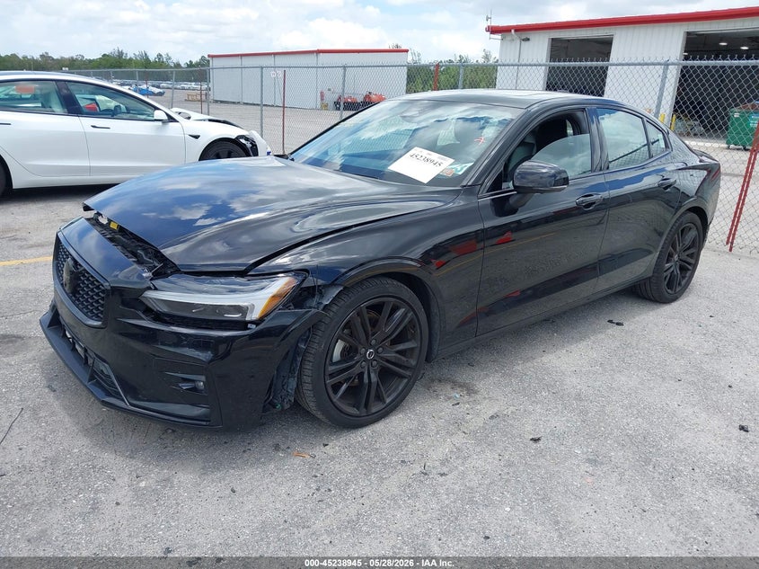 2024 Volvo S60 VIN 7JRL12FHXRG305739 IAAI salvage auction — FRONT & REAR, Salvage Title, sold $5,350 on 2026-07-29 (photo 2)
