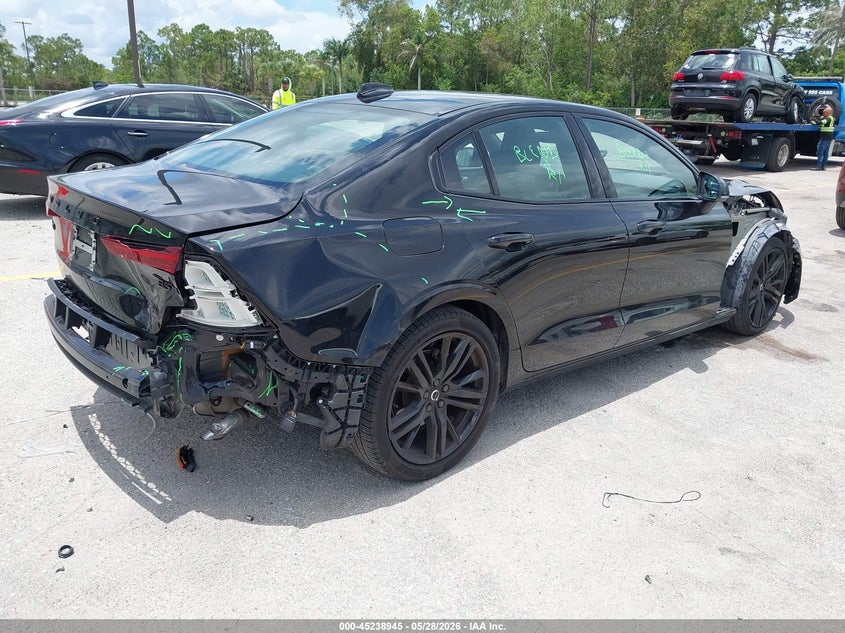 2024 Volvo S60 VIN 7JRL12FHXRG305739 IAAI salvage auction — FRONT & REAR, Salvage Title, sold $5,350 on 2026-07-29 (photo 4)