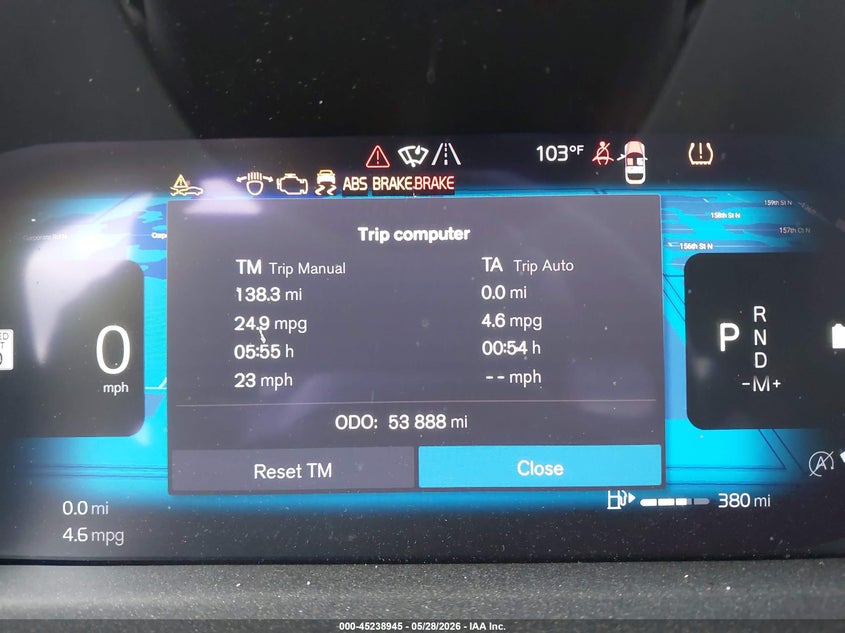 2024 Volvo S60 VIN 7JRL12FHXRG305739 IAAI salvage auction — FRONT & REAR, Salvage Title, sold $5,350 on 2026-07-29 (photo 7)