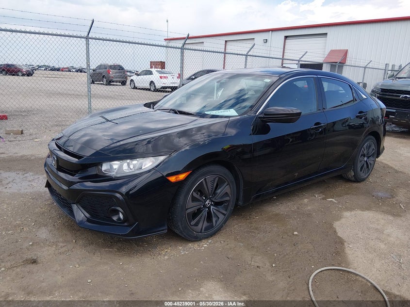 2018 Honda Civic VIN SHHFK7H54JU206940 IAAI salvage auction — HAIL, Salvage Title, sold $6,300 on 2026-07-17 (photo 2)