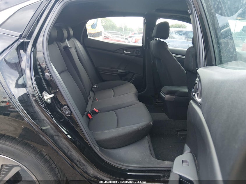 2018 Honda Civic VIN SHHFK7H54JU206940 IAAI salvage auction — HAIL, Salvage Title, sold $6,300 on 2026-07-17 (photo 8)
