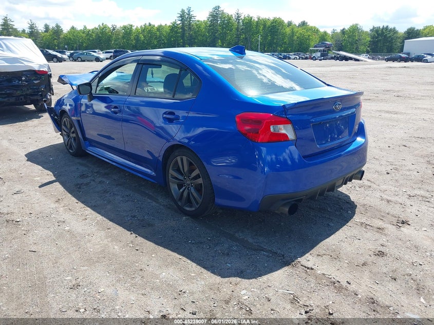 2017 Subaru Wrx VIN JF1VA1B62H9821978 IAAI salvage auction — FRONT END, Salvage (Massachusetts), sold $2,500 on 2026-07-31 (photo 3)