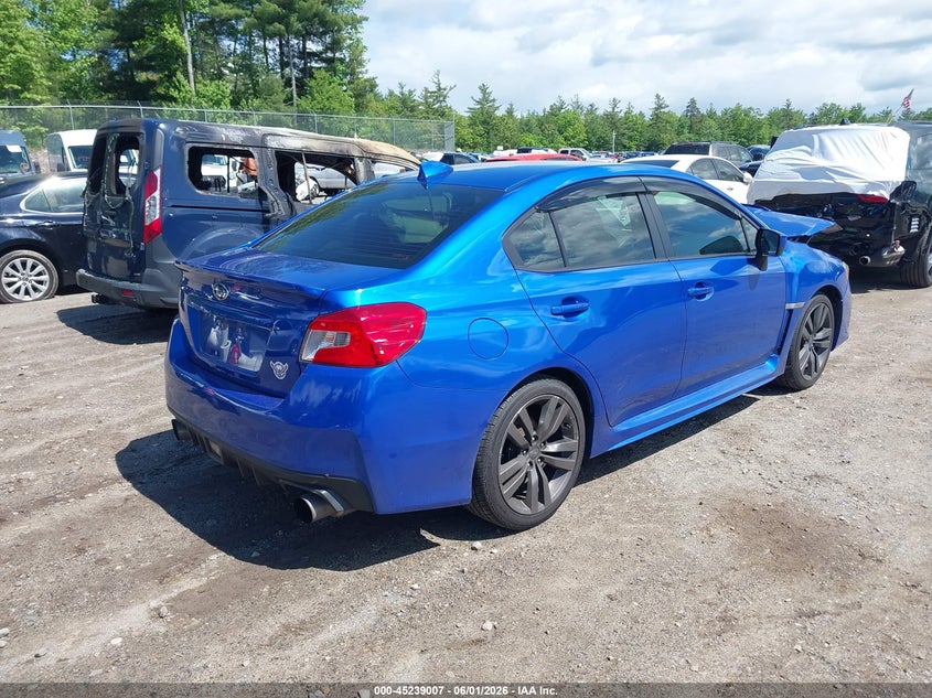 2017 Subaru Wrx VIN JF1VA1B62H9821978 IAAI salvage auction — FRONT END, Salvage (Massachusetts), sold $2,500 on 2026-07-31 (photo 4)