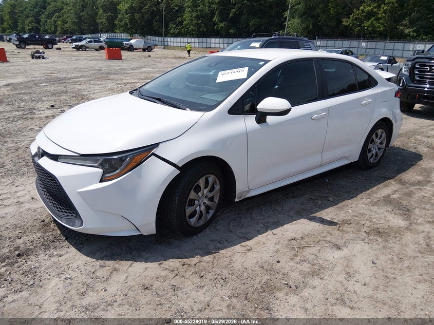 2021 Toyota Corolla VIN 5YFEPMAE4MP190464 IAAI salvage auction — REAR END, Salvage Title, sold $5,100 on 2026-07-16 (photo 2)