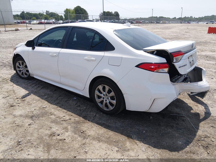 2021 Toyota Corolla VIN 5YFEPMAE4MP190464 IAAI salvage auction — REAR END, Salvage Title, sold $5,100 on 2026-07-16 (photo 3)