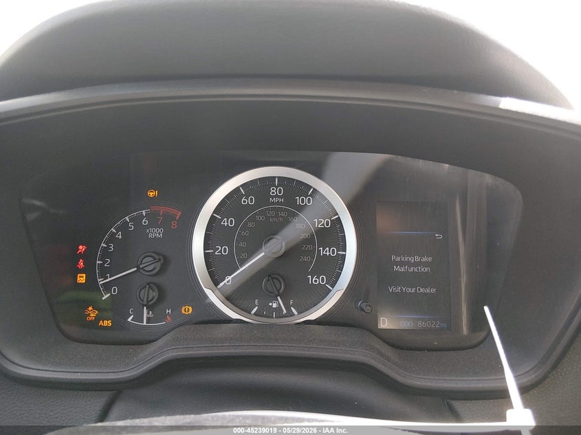 2021 Toyota Corolla VIN 5YFEPMAE4MP190464 IAAI salvage auction — REAR END, Salvage Title, sold $5,100 on 2026-07-16 (photo 7)