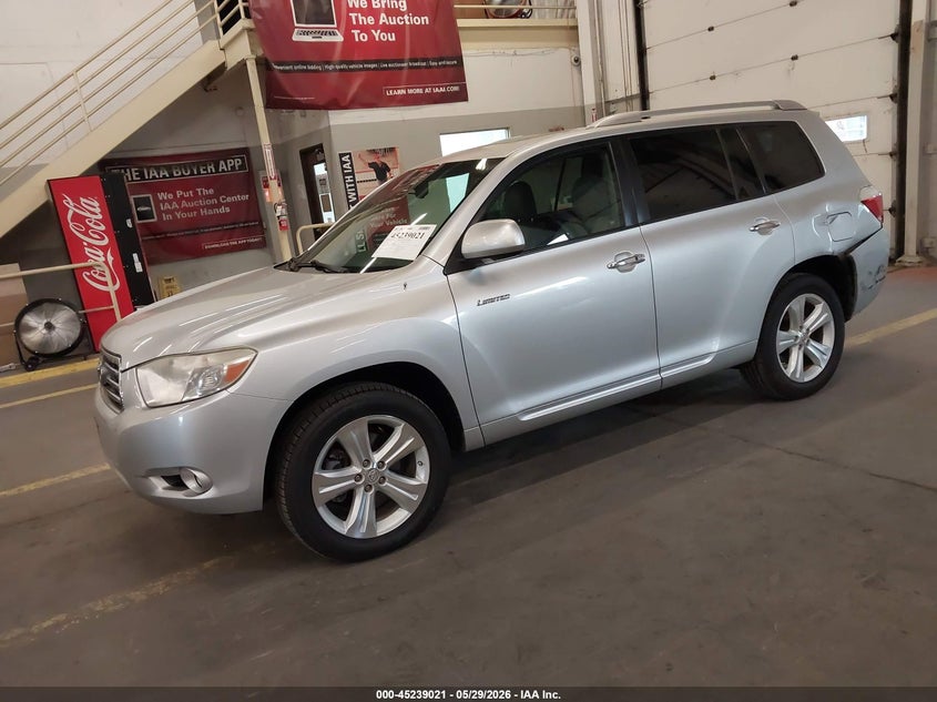 2010 Toyota Highlander VIN 5TDYK3EH1AS005509 IAAI salvage auction — LEFT REAR, Salvage (Oregon), sold $2,500 on 2026-07-23 (photo 2)