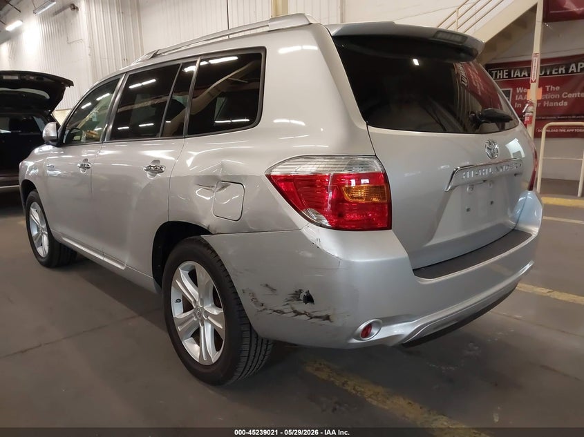 2010 Toyota Highlander VIN 5TDYK3EH1AS005509 IAAI salvage auction — LEFT REAR, Salvage (Oregon), sold $2,500 on 2026-07-23 (photo 6)