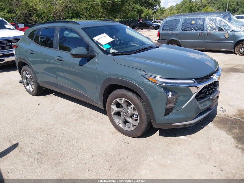 2025 Chevrolet Trax VIN KL77LHEP3SC308501 IAAI salvage auction — SIDE, Salvage Title, sold $8,425 on 2026-07-22 (photo 1)