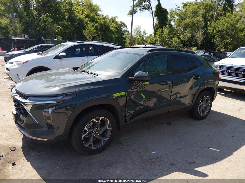 2025 Chevrolet Trax VIN KL77LHEP3SC308501 IAAI salvage auction — SIDE, Salvage Title, sold $8,425 on 2026-07-22 (photo 6)