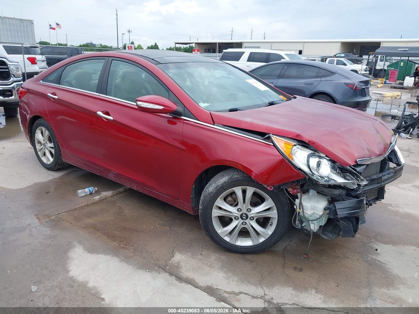 2013 Hyundai Sonata VIN 5NPEC4AC2DH593902 IAAI salvage auction — FRONT END, Salvage Title, sold $825 on 2026-07-09 (photo 1)