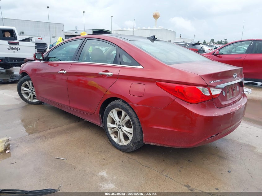 2013 Hyundai Sonata VIN 5NPEC4AC2DH593902 IAAI salvage auction — FRONT END, Salvage Title, sold $825 on 2026-07-09 (photo 3)