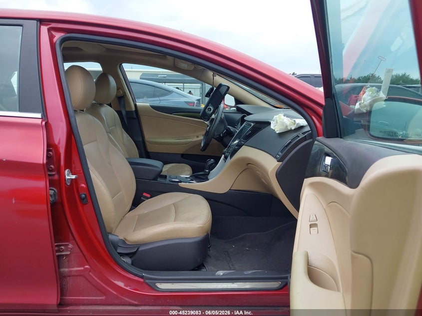 2013 Hyundai Sonata VIN 5NPEC4AC2DH593902 IAAI salvage auction — FRONT END, Salvage Title, sold $825 on 2026-07-09 (photo 5)