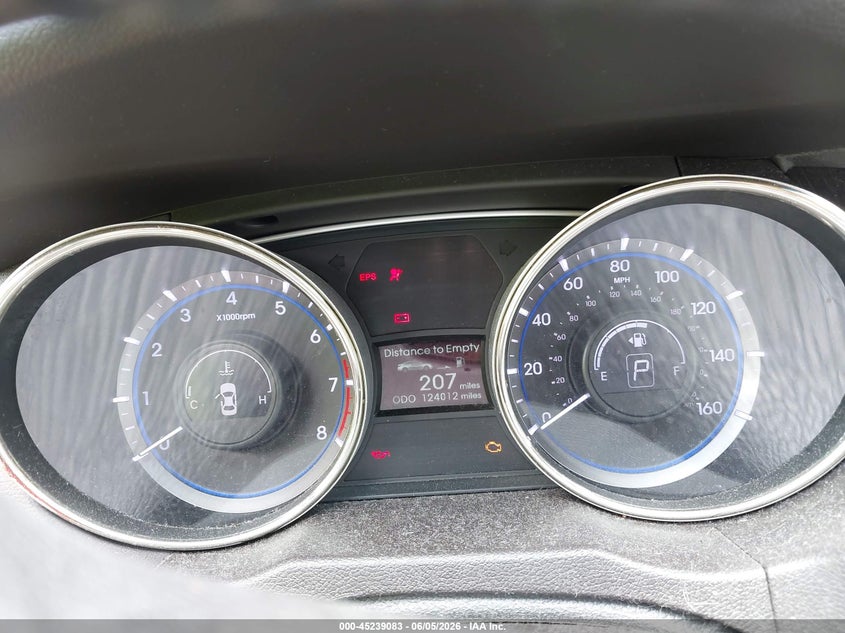 2013 Hyundai Sonata VIN 5NPEC4AC2DH593902 IAAI salvage auction — FRONT END, Salvage Title, sold $825 on 2026-07-09 (photo 7)