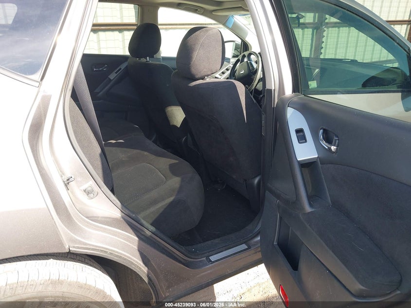 2012 Nissan Murano VIN JN8AZ1MU2CW102421 IAAI salvage auction — LEFT & RIGHT, Salvage Title, sold $400 on 2026-07-13 (photo 8)