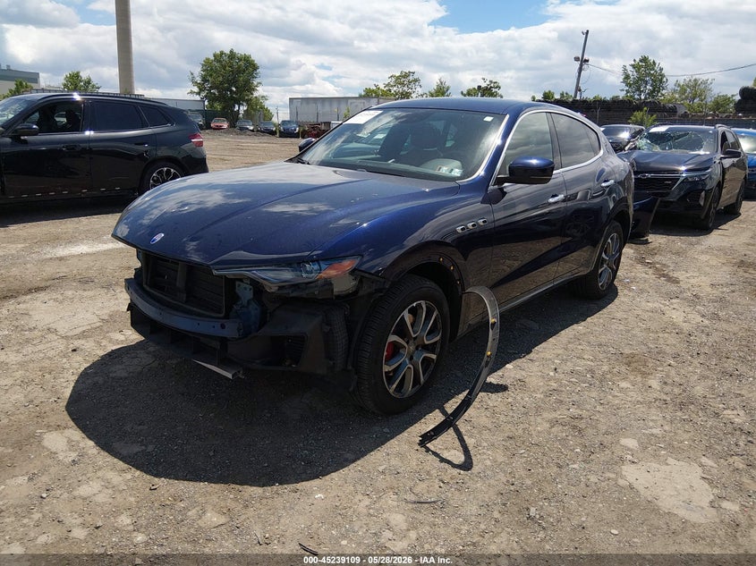 2019 Maserati Levante VIN ZN661XUA4KX322653 IAAI salvage auction — FRONT END, Salvage (Pennsylvania), sold $7,100 on 2026-07-31 (photo 2)