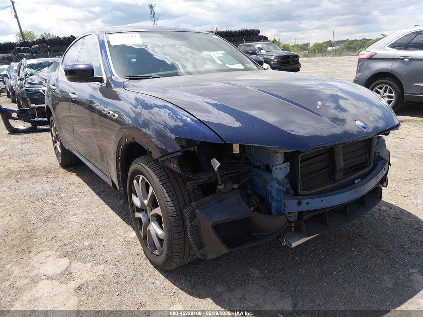 2019 Maserati Levante VIN ZN661XUA4KX322653 IAAI salvage auction — FRONT END, Salvage (Pennsylvania), sold $7,100 on 2026-07-31 (photo 6)