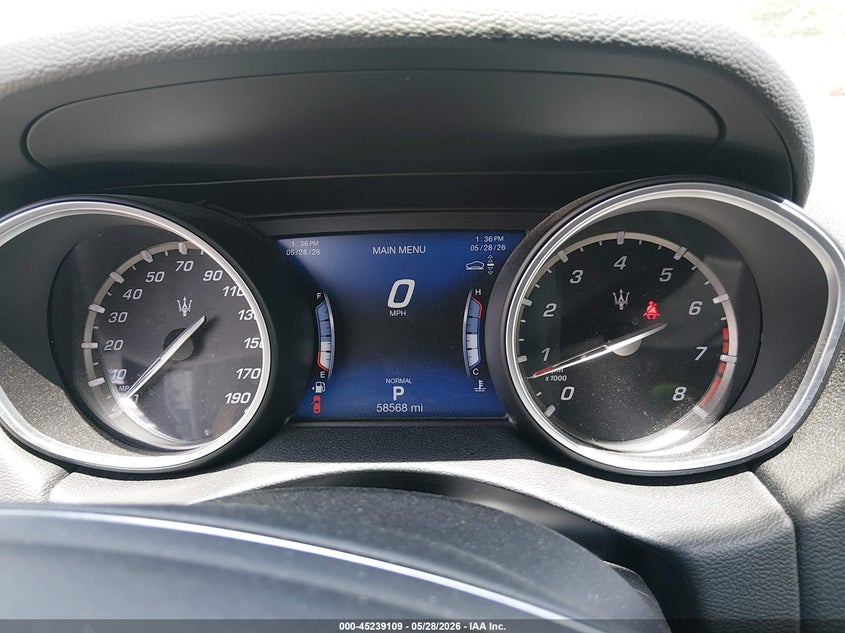 2019 Maserati Levante VIN ZN661XUA4KX322653 IAAI salvage auction — FRONT END, Salvage (Pennsylvania), sold $7,100 on 2026-07-31 (photo 7)