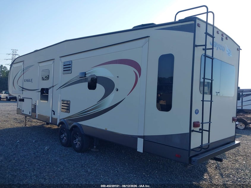 2016 Jayco Eagle VIN 1UJCJ0BU5G1WA0118 IAAI salvage auction — REAR END, Salvage (North Carolina), sold $5,500 on 2026-07-06 (photo 3)
