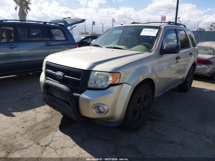 2012 Ford Escape VIN 1FMCU0DG8CKA22843 IAAI salvage auction — REAR END, Salvage Title, sold $1,650 on 2026-07-22 (photo 2)