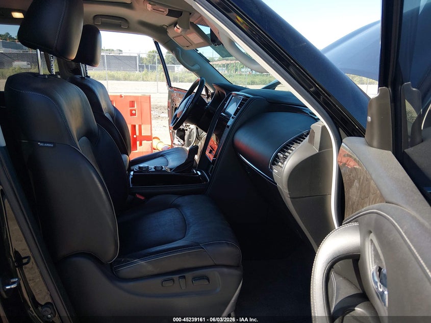 2021 Infiniti Qx80 VIN JN8AZ2AE6M9269108 IAAI salvage auction — FRONT & REAR, Salvage Title, sold $10,450 on 2026-07-07 (photo 5)