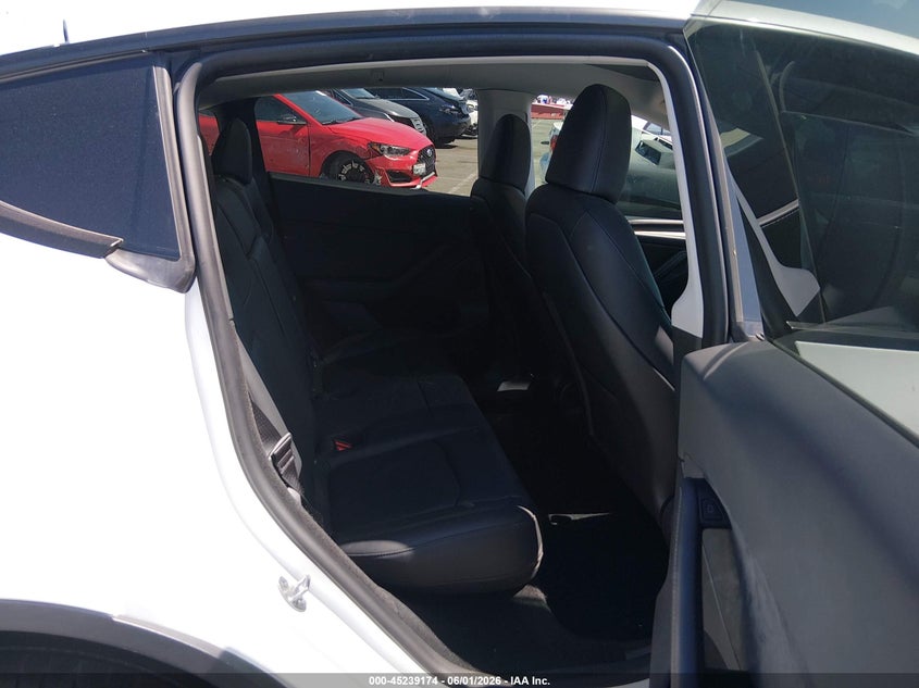 2023 Tesla Model y VIN 7SAYGDEE8PA025301 IAAI salvage auction — LEFT FRONT, Salvage (California), sold $9,325 on 2026-07-29 (photo 8)