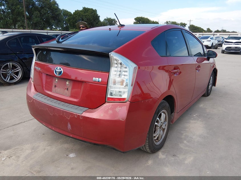 2010 Toyota Prius VIN JTDKN3DUXA0108720 IAAI salvage auction — FRONT END, Original (Texas), sold $1,000 on 2026-07-28 (photo 4)