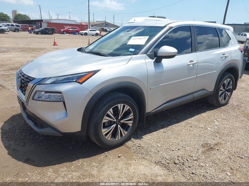 2023 Nissan Rogue VIN JN8BT3BB8PW354733 IAAI salvage auction — HAIL, Salvage Title, sold $8,500 on 2026-07-29 (photo 2)