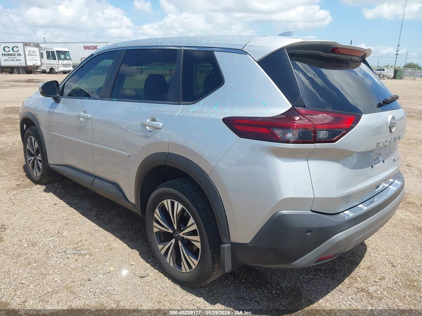 2023 Nissan Rogue VIN JN8BT3BB8PW354733 IAAI salvage auction — HAIL, Salvage Title, sold $8,500 on 2026-07-29 (photo 3)