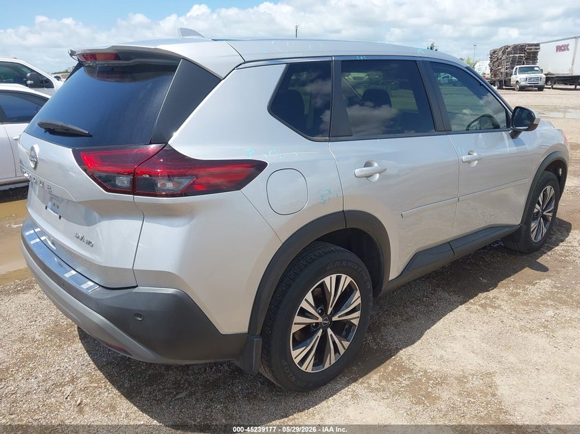 2023 Nissan Rogue VIN JN8BT3BB8PW354733 IAAI salvage auction — HAIL, Salvage Title, sold $8,500 on 2026-07-29 (photo 4)